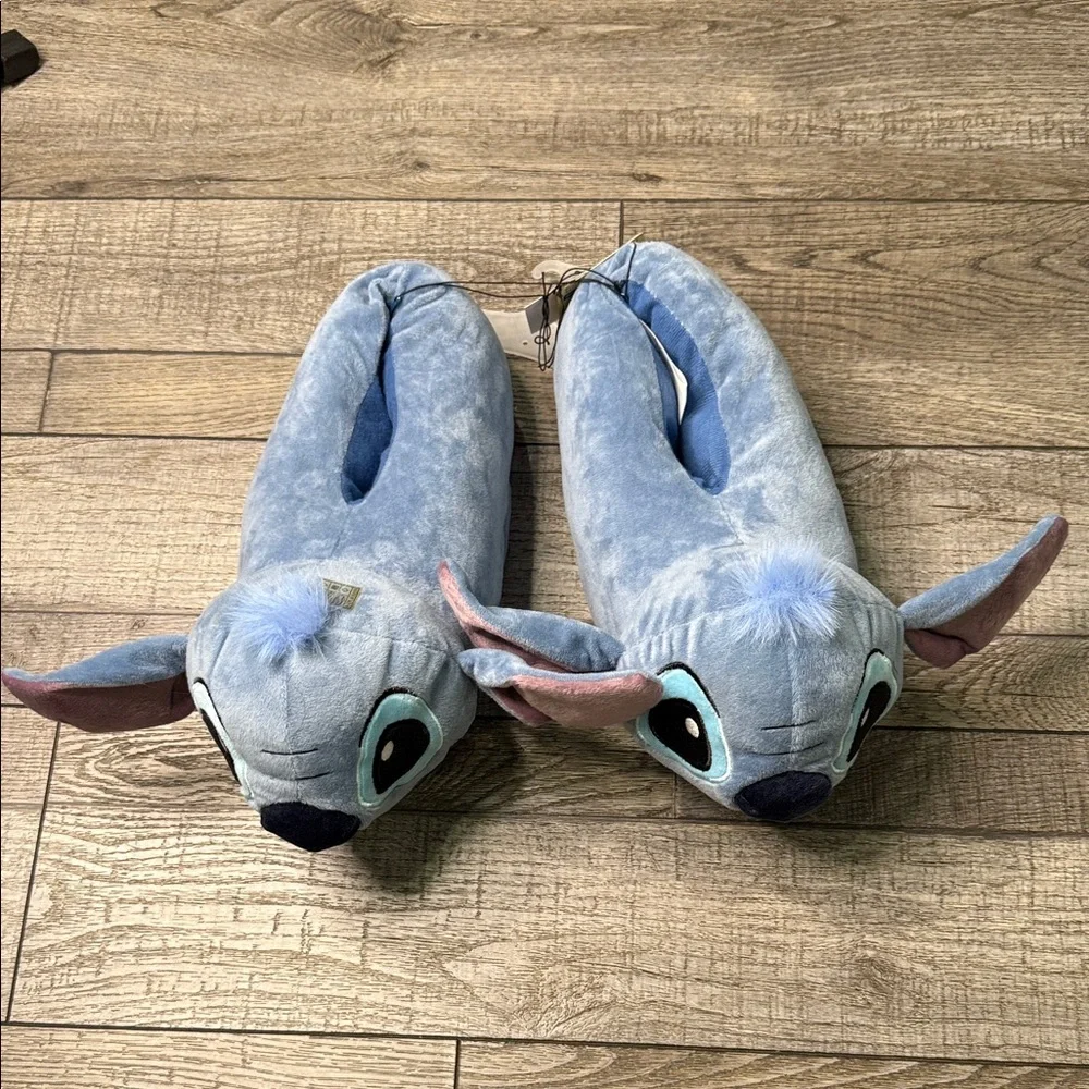 Disney Stitch Blue Character Kids Slippers